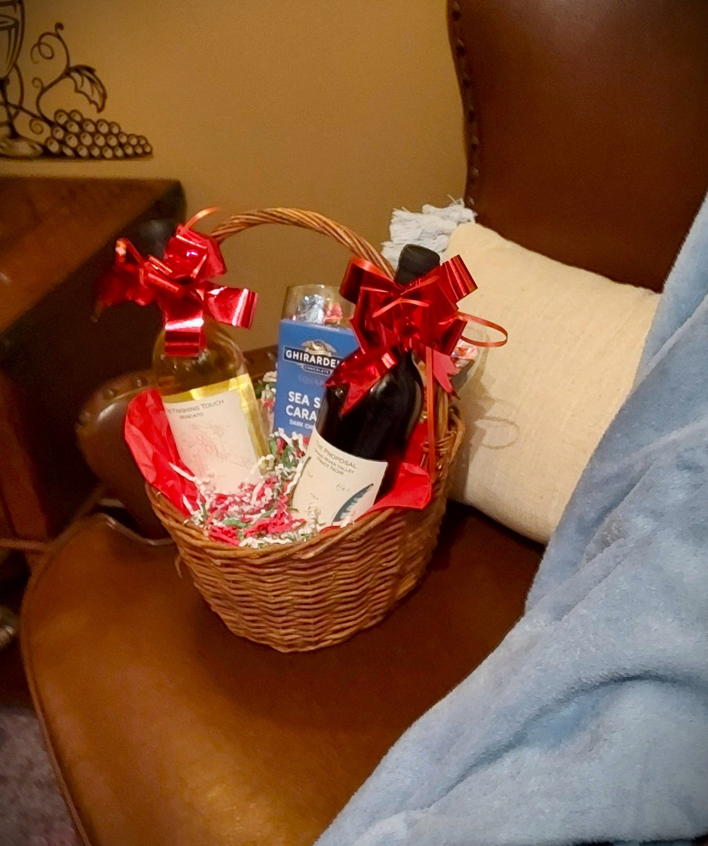 Custom LFW Wine Gift Basket