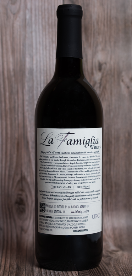 The Rough-In- Red Blend