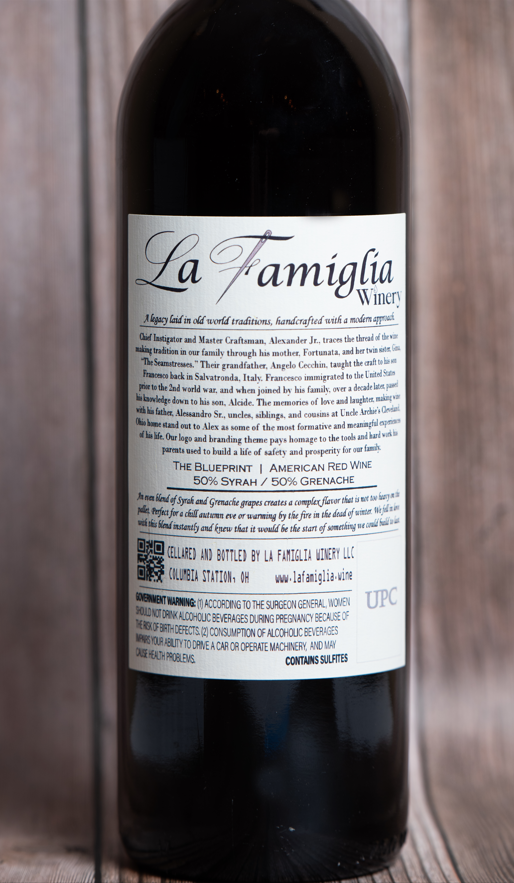The Blueprint (50% Syrah / 50% Grenache)
