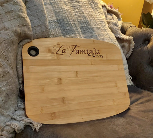 La Famiglia Winery Engraved Charcuterie/Cutting Board